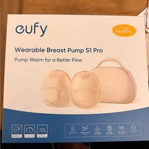 Eufy Wearable Breast Pump S1 Pro - Cream